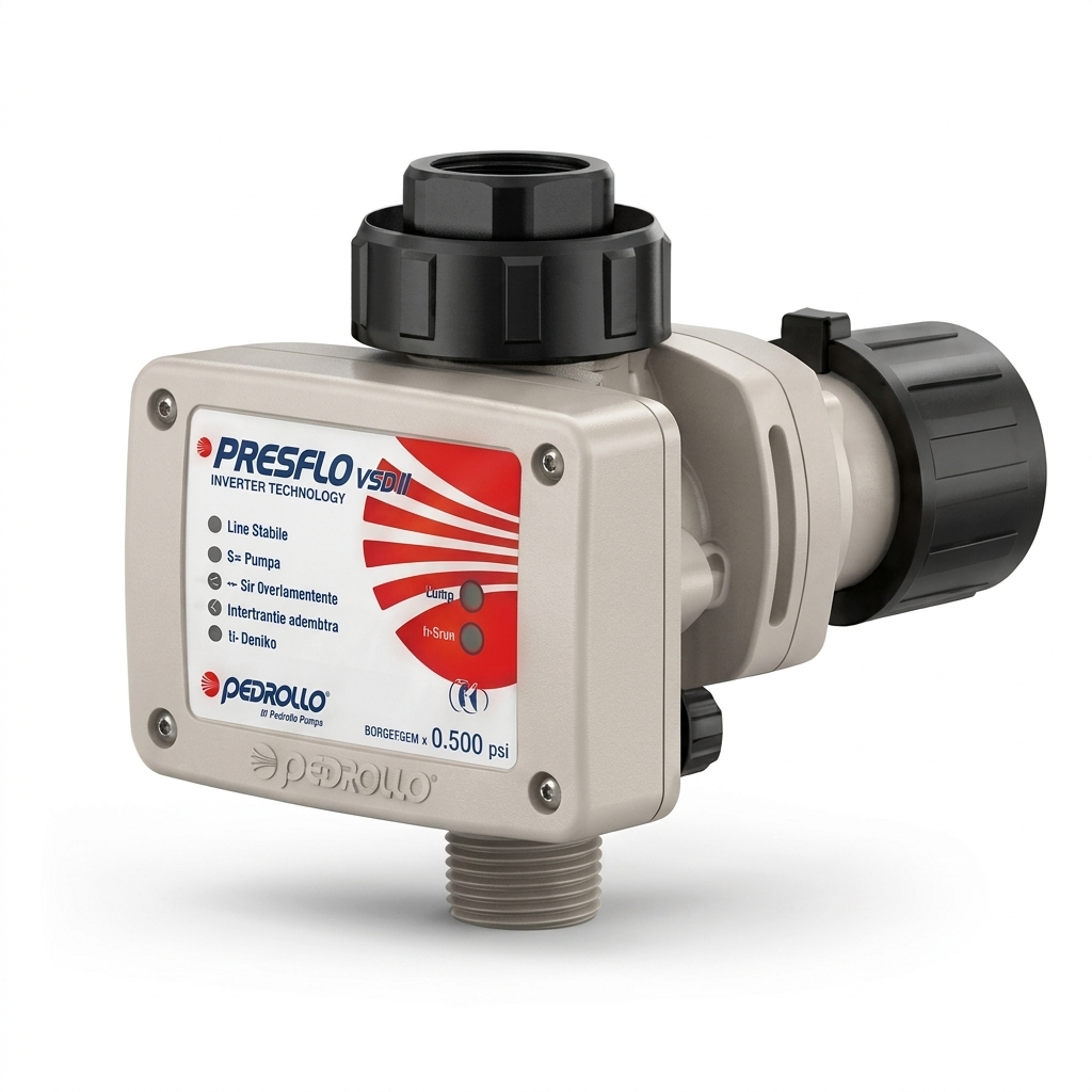 Regulador Electrónico de Presión Pedrollo PRESFLO VARIO 1HP 115V