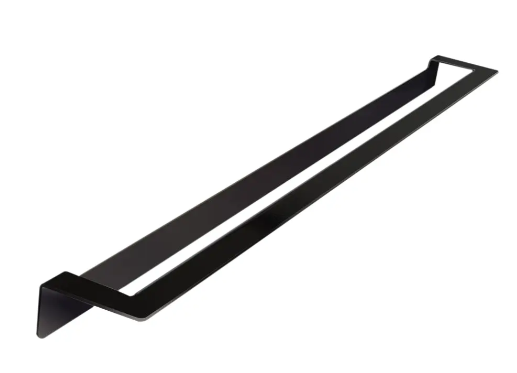 TOALLERO BARRA SLIM BLACK