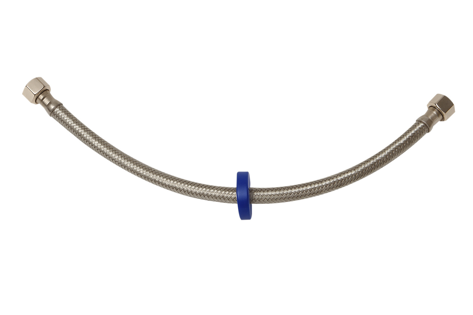 MANG. 1/2 X 1/2 X 60 INOX. HEM/HEM